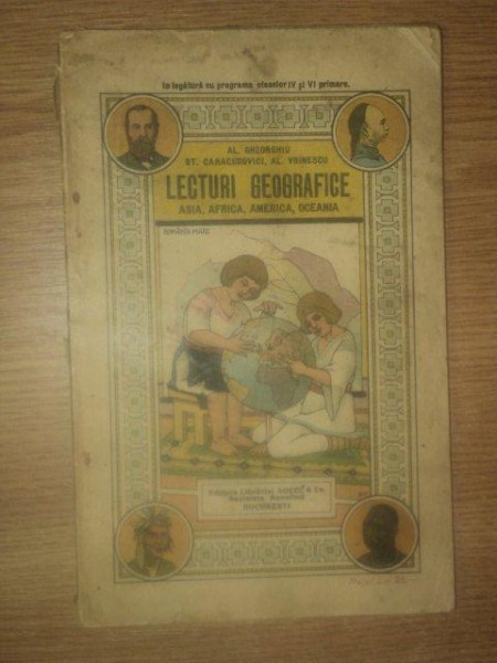 LECTURI GEOGRAFICE . ASIA , AFRICA , AMERICA SI OCEANIA , 1927