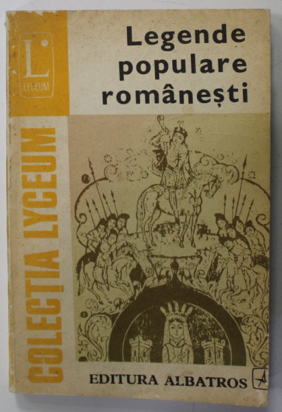LEGENDE POPULARE ROMANESTI , editie de OCTAV PAUN , postfata de SILVIU  ANGELESCU , 1983 , DEDICATIE CATRE ALEX STEFANESCU ,*