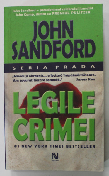 LEGILE CRIMEI de JOHN SANDFORD , 2006
