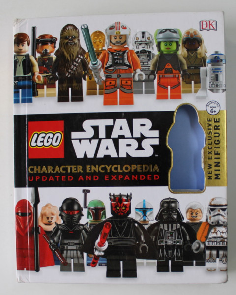 LEGO STAR WARS - CHARACTER ENCYCLOPEDIA UPDATED AND EXPANED , 2015, LIPSA FIGURINA *