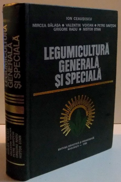 LEGUMICULTURA GENERALA SI SPECIALA , 1980