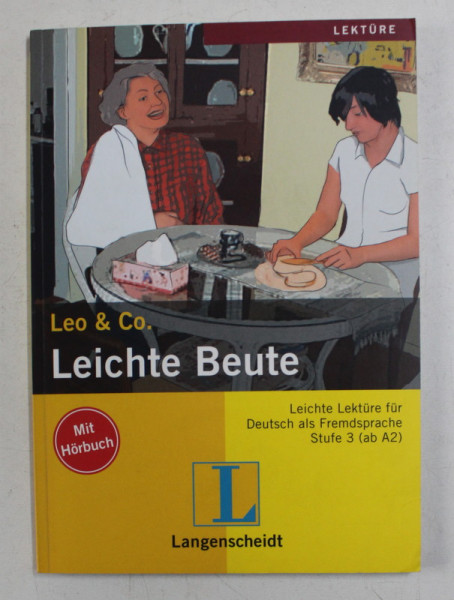 LEICHTE BEUTE von LEO und CO. , LEICHTE LEKTURE FUR DEUTSCH ALS FREMSPRACHE , STUFE 3 ( AB A2 ) , 2008 , CONTINE CD *