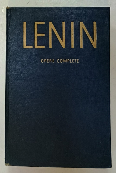 LENIN, OPERE COMPLETE , VOLUMUL 10 , 1962