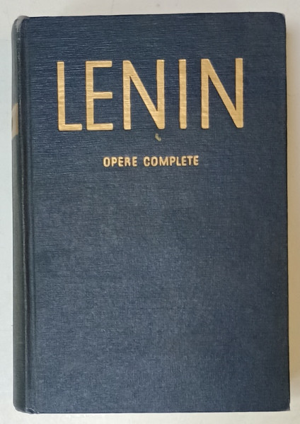 LENIN, OPERE COMPLETE , VOLUMUL 54 , 1970