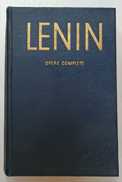 LENIN, OPERE COMPLETE , VOLUMUL 7 , 1962
