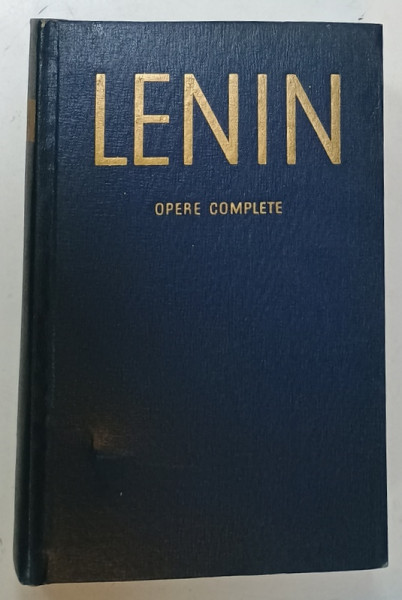 LENIN, OPERE COMPLETE , VOLUMUL 9 , 1962