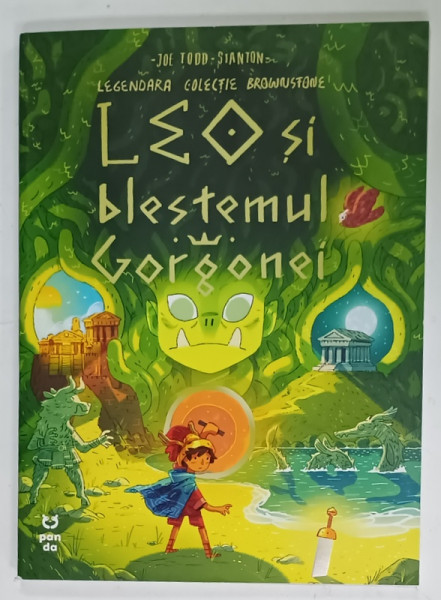 LEO SI BLESTEMUL GORGONEI de JOE TODD - STANTON , LEGENDARA COLECTIE BROWNSTONE , 2025