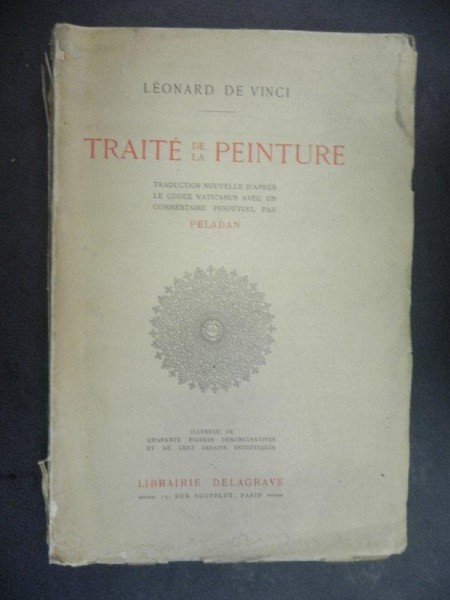 LEONARD DA VINCI- TRAITE DE LA PEINTURE