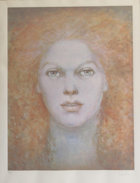 Leonor Fini (1907-1996) - Portret de femeie