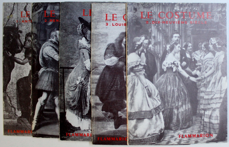 LES ARTS DECORATIFS: LE COSTUME, VOL. I-V par JACQUES RUPPERT , 1942