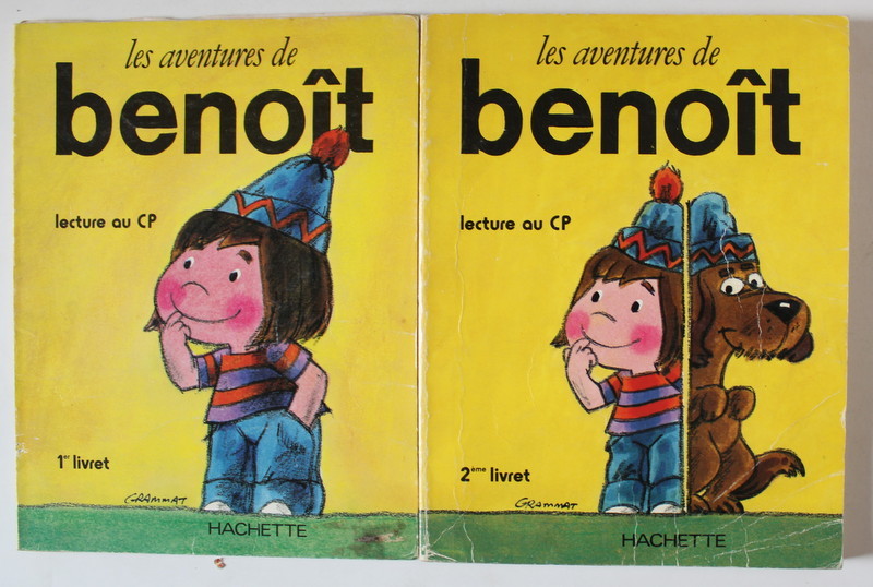 LES AVENTURES DE BENOIT , illustrations de GEORGES GRAMMAT , VOLUMELE I - II , LIPSA FRAGMENT DIN PAGINILE DE TITLU , 1979