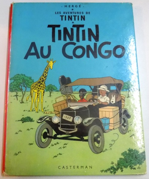 LES AVENTURES DE TINTIN , TINTIN AU CONGO , 1970