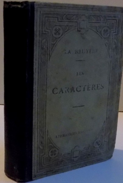 LES CARACTERES OU LES MOEURS DE CE SIECLE , 1920