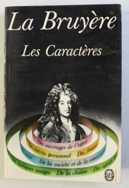 LES CARACTERES par LA BRUYERE , 1973