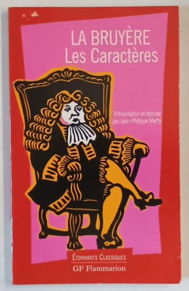 LES CARACTERS par LA BRUYERE , 2004