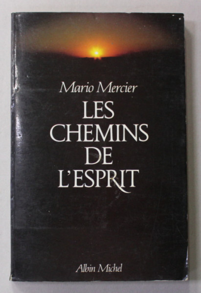 LES CHEMINS DE L 'ESPRIT - VOYAGES DANS LES ESPACES INTERIEURS par MARIO MERCIER , 1989