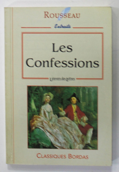 LES CONFESSIONS par ROUSSEAU , 1997