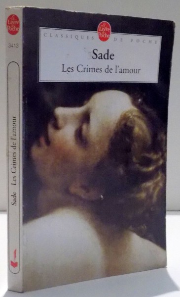 LES CRIMES DE L`AMOUR par D.A.F. DE SADE, 1972