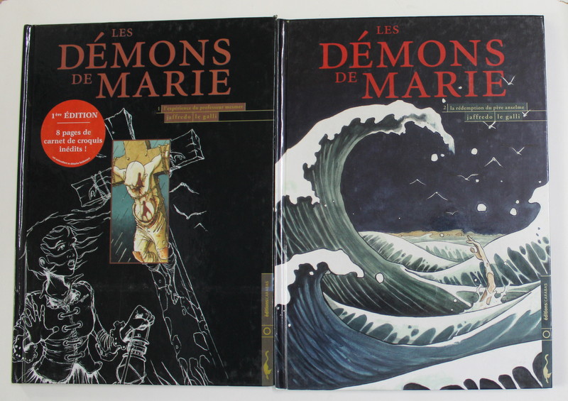 LES DEMONS DE MARIE , 2 VOLUMES , par JAFFREDO et LE GALLI , 2004,  BENZI DESENATE *
