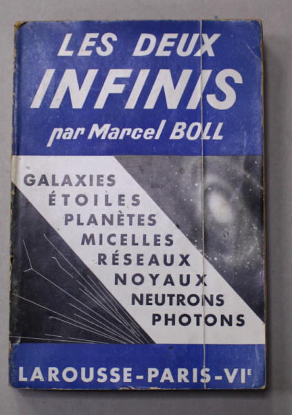 LES DEUX INFINIS par MARCEL BOLL , 1938