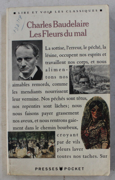 LES FLEURS DU MAL par CHARLES BAUDELAIRE , 1989