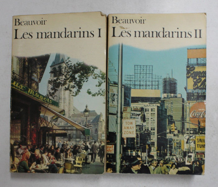 LES MANDARINS , VOLUMES  I - II , par SIMONE DE BEAUVOIR , 1978
