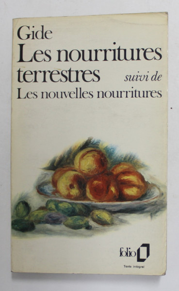 LES NOURRITURES TERRESTRES suivi de LES NOUVELLES NOURRITURES par GIDE , 1975