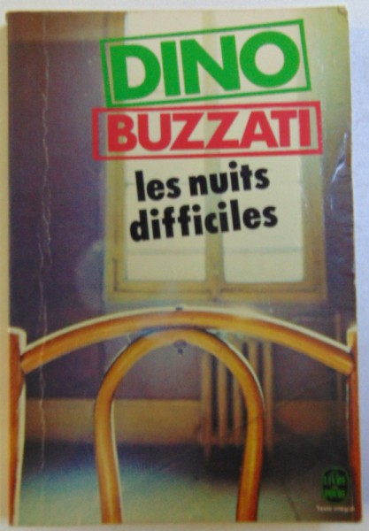 LES NUIT DIFFICILES par DINO BUZZATI , 1972
