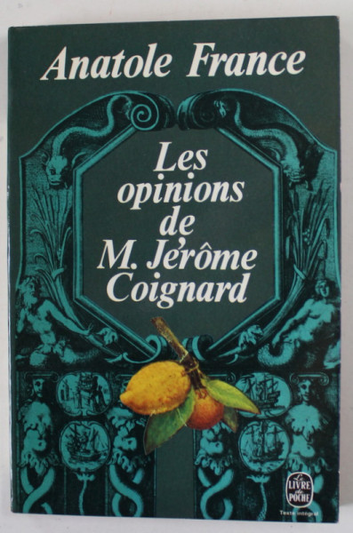 LES OPINIONS DE M. JEROME COIGNARD , 1969