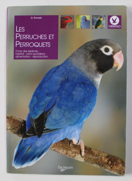 LES PERRUCHES ET PERROQUETS - CHOIX DES ESPECES , HABITAT , SOINS QUOTIDIENS , ALIMENTATION , REPRODUCTION par G. RAVAZZI , 2008