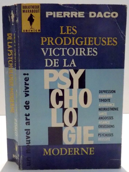 LES PRODIGIEUSES VICTOIRES DE LA PSYCHOLOGIE MODERNE par PIERRE DACO , 1960