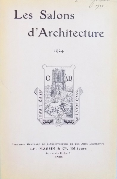 LES SALONS D' ARCHITECTURE , 1924