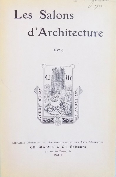 LES SALONS D' ARCHITECTURE , 1924