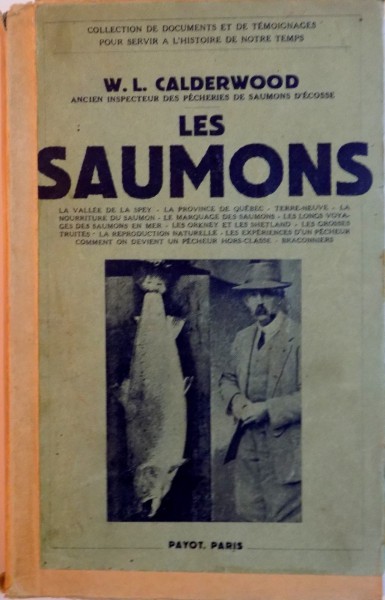 LES SAUMONS de W.L. CALDERWOOD, 1939