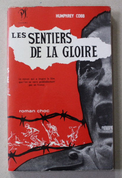 LES SENTIERS DE LA GLOIRE par HUMPHREY COBB , 1959