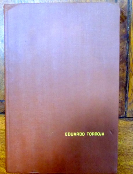 LES STRUCTURES ARHITECTURALES , LEUR CONCEPTION , LEUR REALISATION par EDUARDO TORROJA , 1969