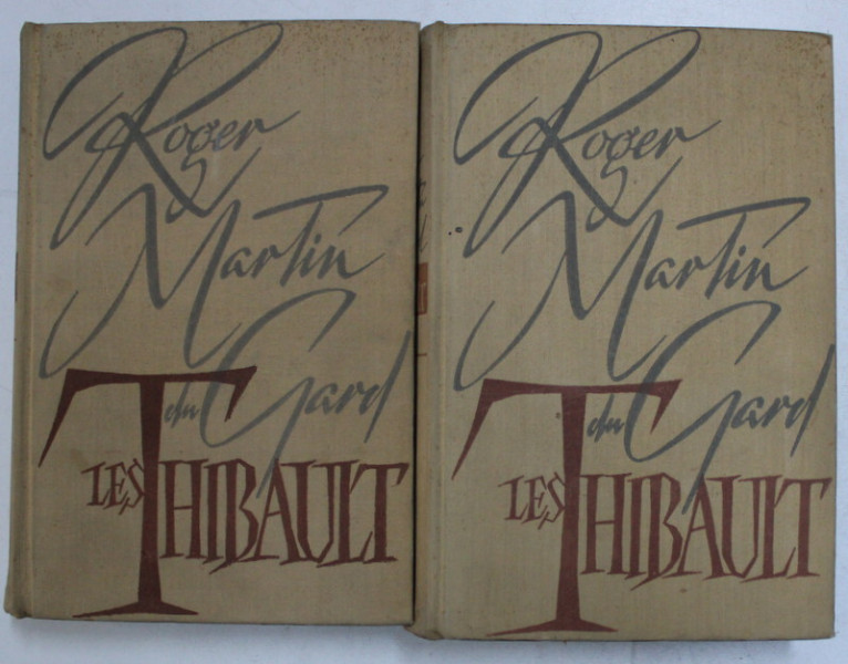 LES THIBAULT , TOMES I - II par ROGER MARTIN DU GARD , 1960