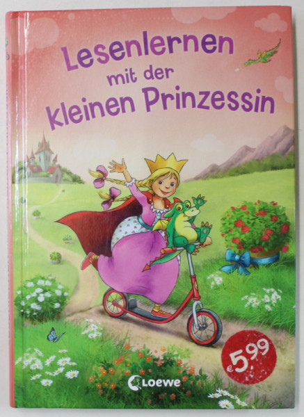 LESENLERNEN MIT DER KLEINEN PRINZESSIN ( INVATA SA CITESTI CU MICA PRINTESA ) , 2019, TEXT IN LIMBA ENGLEZA