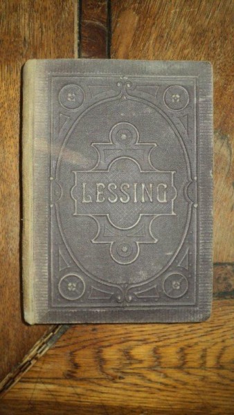 Lessing Opere, Nathan Inteleptul, Leipzig 1867