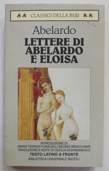 LETTERE DI ABELARDO E ELOISA di ABELARDO , EDITIE LATINA - ITALIANA , 1996
