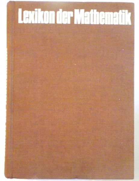 LEXIKON DER MATHEMATIK , 1979