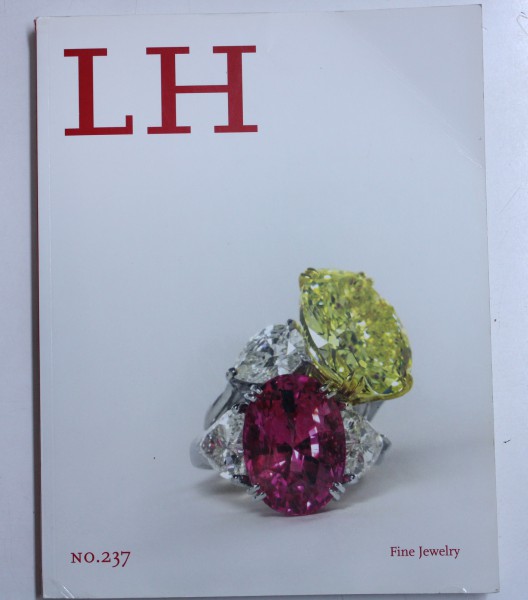 LH  - LESLIE HINDAM AUCTIONEERS , NO . 237 : FINE JEWELRY , CATALOG DE LICITATIE BIJUTERII , 7 - 8 APRIL,  2013