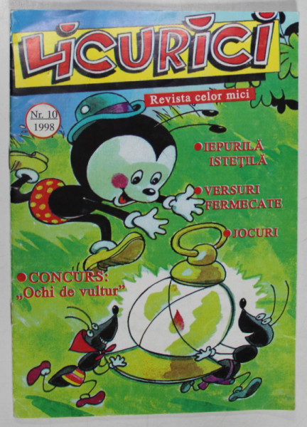 LICURICI , REVISTA CELOR MICI , NR. 10 , 1998
