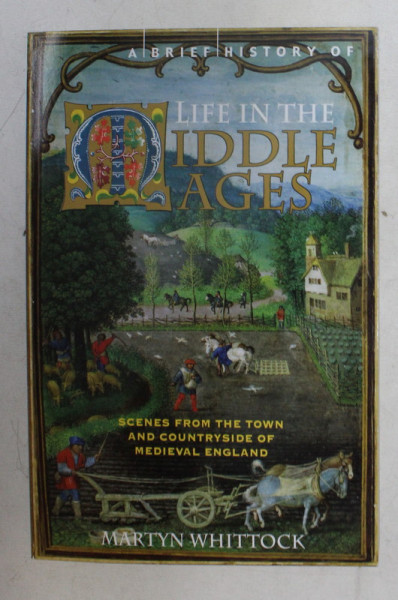 LIFE IN THE MIDDLE AGES - SCENES FROM THE TOWN AND COUNTRYSIDE OF MEDIEVAL ENGLAND by MARTYN WHITTOCK , 2017