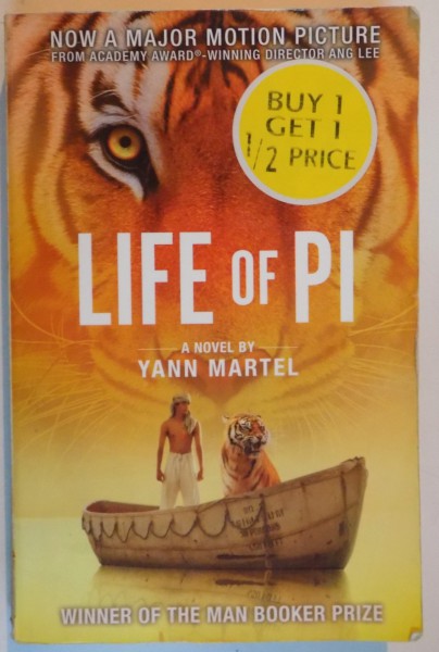 LIFE OF PI by YANN MARTEL , 2012
