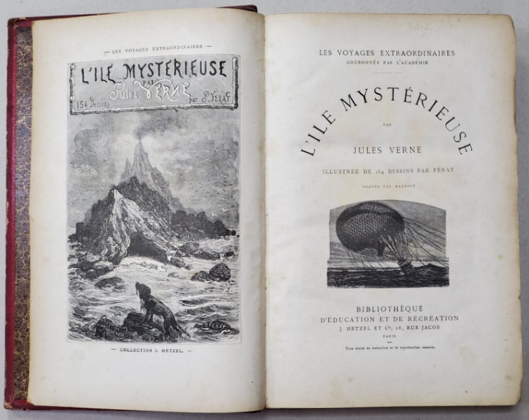 L'ile Mysterieuse par Jules Verne - Paris