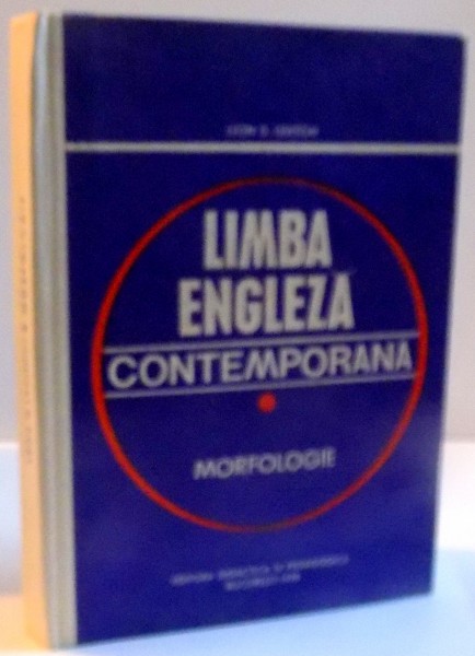 LIMBA ENGLEZA CONTEMPORANA , MORFOLOGIE , 1970 , CONTINE SUBLINIERI IN TEXT