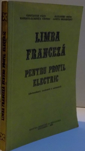 LIMBA FRANCEZA PENTRU PROFIL ELECTRIC , 1983