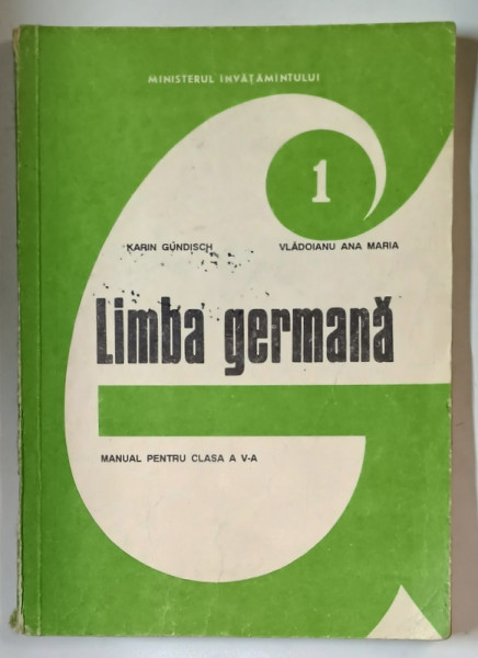 LIMBA GERMANA , 1993 de KARIN  GUNDISCH , VLADOIANU ANA MARIA