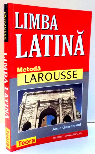 LIMBA LATINA de ANNE QUESEMAND , 2001 *PREZINTA HALOURI DE APA